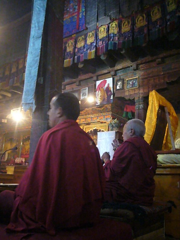 Travel - India - Ladakh - Thikse - The Top - Prayers